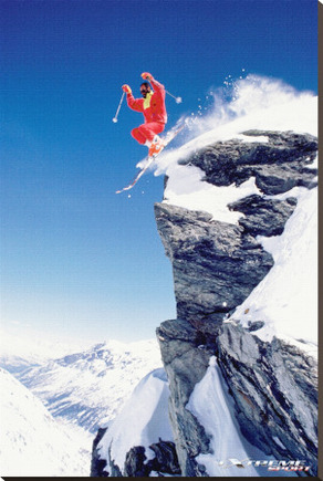 Extreme Sport Skiing