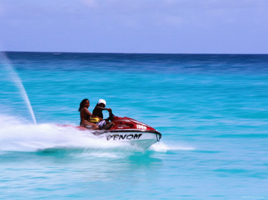 Jetskiing, Dover Beach, Christ Church