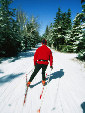 Cross-Country Skiing, Lake Placid, New York