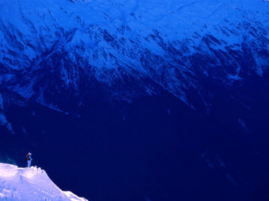 Heli-Skiing Near Wanaka, Wanaka, Otago, New Zealand