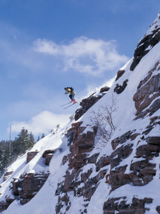 Back Country Skiing, Colorado, USA