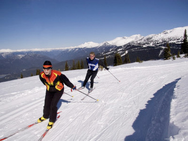 High Altitude Cross Country Skiing in Whistler