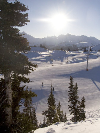 Early Morning Skiing