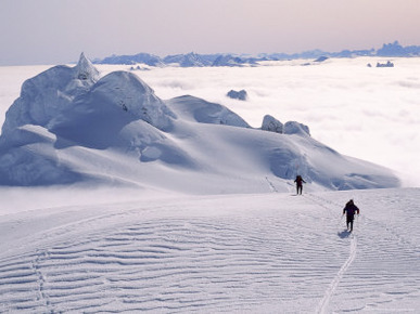 Skiing to the Summit of the Second Highest Peak