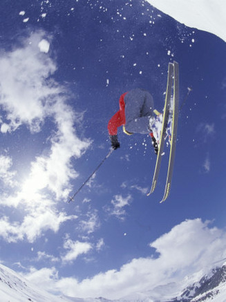 Skiing, Loveland Pass, Colorado, USA