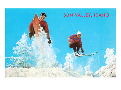 Sun Valley, Idaho, Skiing Moguls