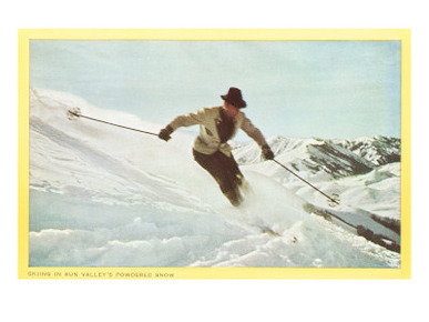 Skiing in Sun Valley, Idaho